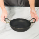 Iron Kadai H-2.4 inch D-12 Inch