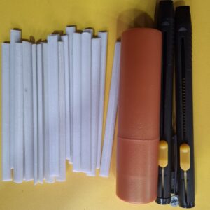 Tailors Chalk Portable Fabric Marker Pen for Dressmaking Sewing Stitch 2 Pens w 20 Refills | Sewing