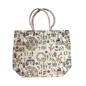 Tote Bag -  Reusable Multi-Purpose Cotton Bags for School, Gym, Shopping,Beach & Groceries,
