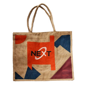 Jute Bag -Single zip ,16.5x18 (inch) Big size