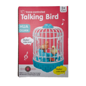 Talking Bird Toy for Kids | Interactive Toy & Repeat What You Said | Singing & Chirping in The Birdcage | Gifts for Babies, Kids & Children