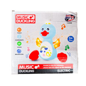 Music duckling -Musical Crawling Duckling Toy with Lights and Sound
