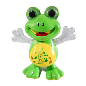 Dancing Frog Toy with Music Flashing Lights and Real Dancing Action (Frog)