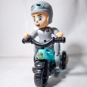 Electric Tricycle Stunt Toy with 360 Degree Rotating, Multicolour Lights, for Kids (Stunt Tricycle)