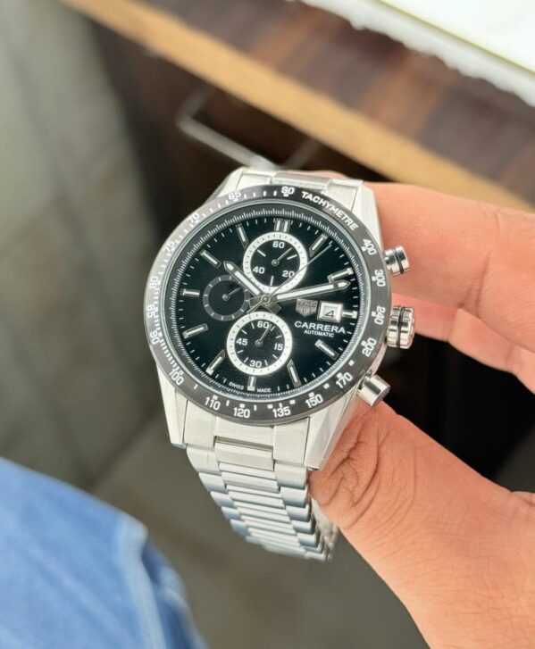 Tag Heuer- Premium watches ,-  Model - Carrera Chronograph, 7AA Premium Collection,Working Analog