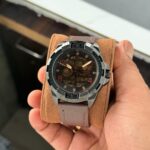 Fossil watch - 7AA Premium Collection - Stainless Steel Dial - Fully Automatic self wind machine  - Brown Leather Belt