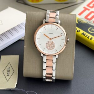 Fossil watch-For Her-7AA Premium collection ,Quartz movement ,Original japanese battery operated machinery