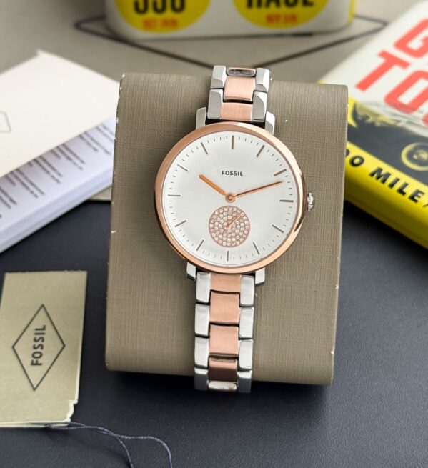 Fossil watch-For Her-7AA Premium collection ,Quartz movement ,Original japanese battery operated machinery