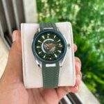 Omega -7AA Premium Series , Soft Silicone belt , Countries Of the World Branding , 3 Hands Radium Needle Face