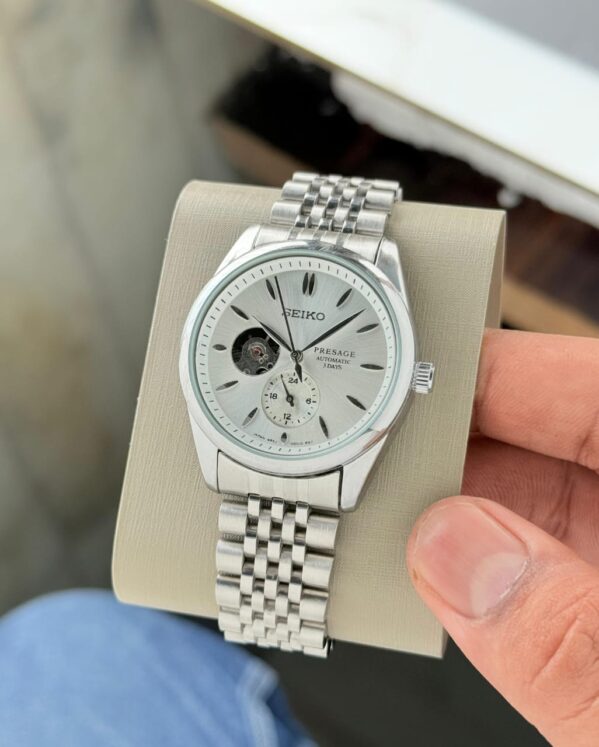 Seiko- Premium copy watches- clone copy ,For Men ,Water & Splash Resistant,Stainless 5 Link Bracelet