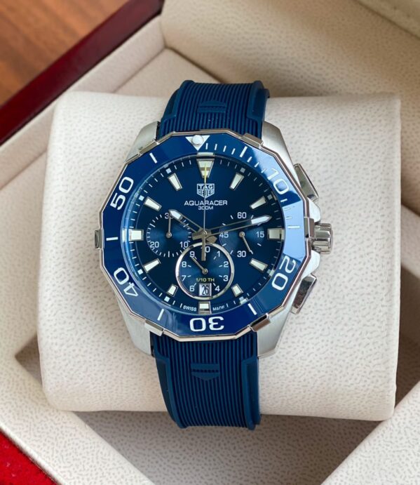 TagHeuer Aquaracer - Original Model - Blue bold dial with blue ceramic case - 12 hr dial - 7AAA PREMIUM COLLECTION